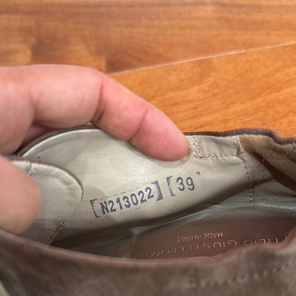 AGL Women's Desert Lace Up Wedge Heels Booties Attilio Giusti Leombruni size 39 - Picture 8 of 10